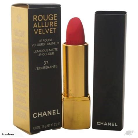 chanel lipstick 37 exuberante